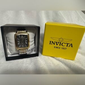 Invicta Celestial Draco Men's Watch 32mm Gold and Steel (69142)
